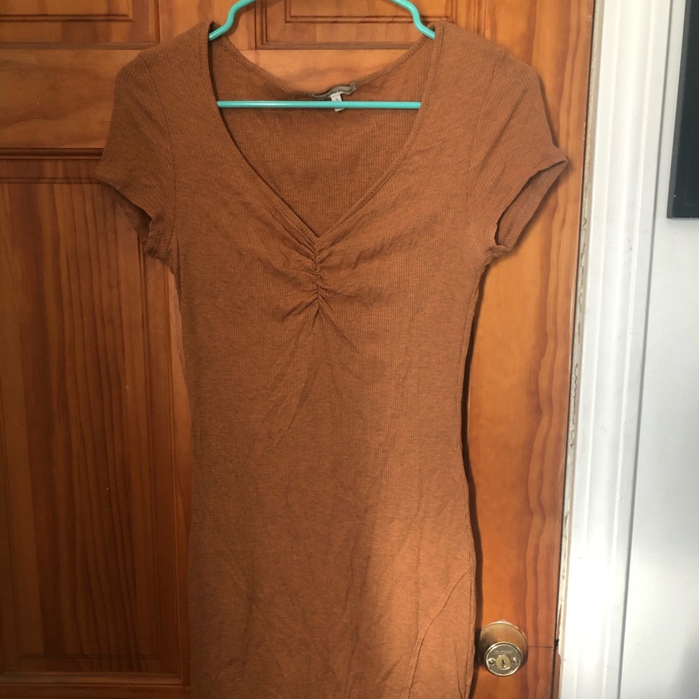 Brown summer dress